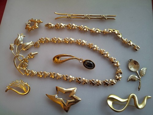 Vintage modeschmuck konvolut - vintage,