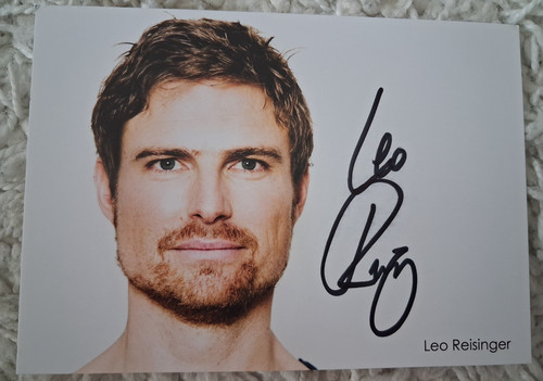 Autogrammkarte 10x15cm leo - ,
