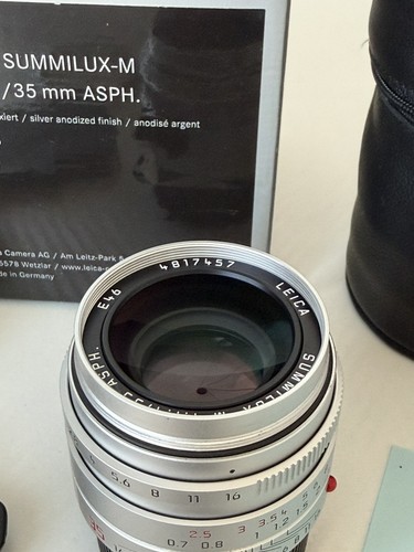 Leica summilux 35mm 4 - summilux-m, f1.4