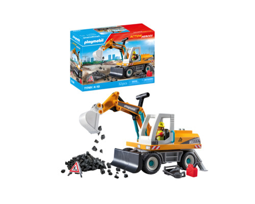 Playmobil 71749 großer bagger - playmobil,