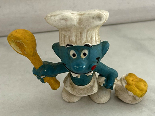 Die schlümpfe koch steckfigur - die,