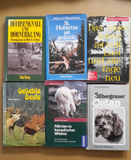 Konvolut 6 Bücher Jagd Hege