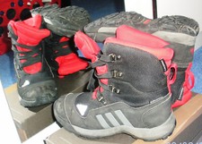 gut erhaltene Kinder Winterstiefel Adidas Adisnow Primaloft Climaproof, Gr. 33