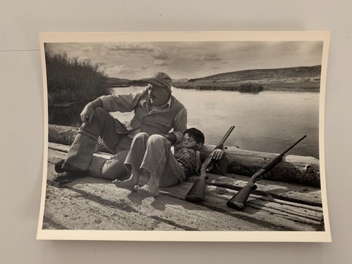 Ernest hemingway andhis son - ernest,