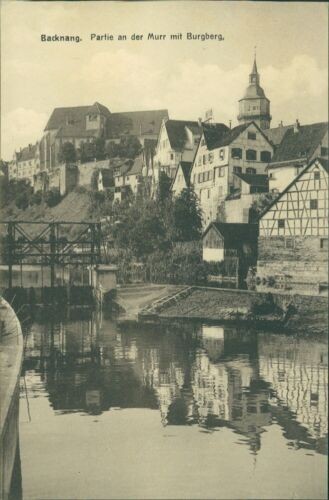 Ansichtskarte backnang partie - ansichtskarte,