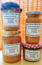 Bananenmarmelade verschiedene