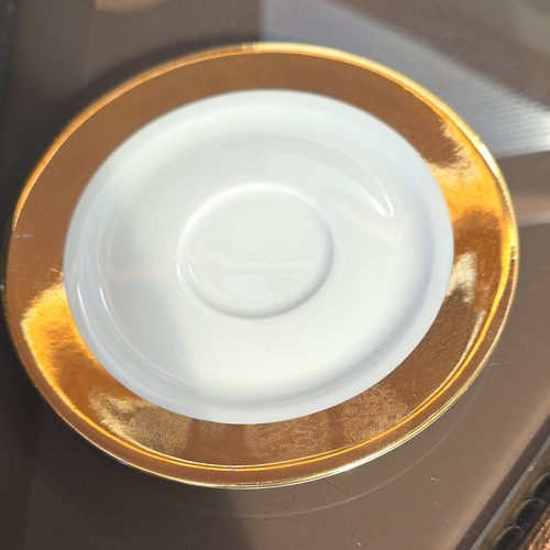 Porzellan untertasse weiß mit - porzellan,