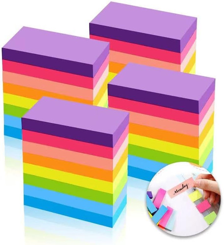 Bunte haftnotizzettel 1600 - bunte,