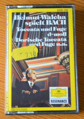 Musikkassette helmut walcha - musikkassette,