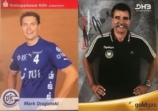 2 Autogramme Heiner BRAND DHB