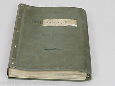 Opel Kadett-B Teile Katalog Gruppe 11-23