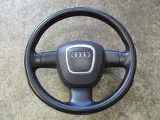 S-LINE Lederlenkrad Sportlenkrad Audi A3 8P A4 B7 Lenkrad 8P0419091BJ schwarz