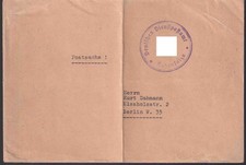 POSTSACHE, Postamt Hohensalza, U gefaltet