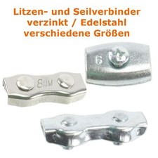 Litzenverbinder Seilverbinder