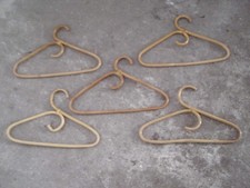 Rattan Kleiderbügel 5 x