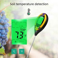4in1 Soil Detector Sunlight Intensity Tester Moisture Meter Ph Meter Garden  _wa
