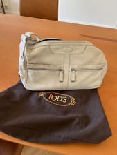 Handtaschen damen echtes leder gebraucht- Tod's. Creme Frabe. Gebraucht. 200€