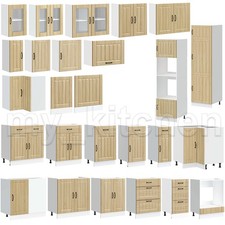 Lucca Line - Sonoma Eiche Küchenschrank Küchenzeile Unterschrank Einbauküche