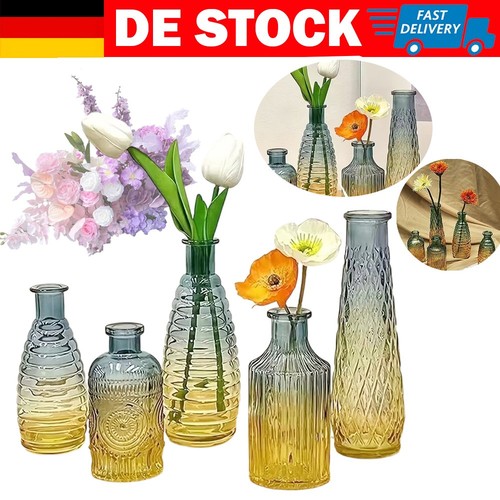 Vase klein set 5pcs blumenvase - vase,