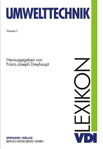 Vdi lexikon umwelttechnik - vdi-lexikon,