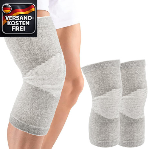 Bambus kniebandage elastisch - bambus,
