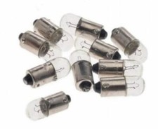 10 x 6V 2W BA9S Birne
