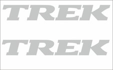 2 x Trek  Aufkleber 130 mm x