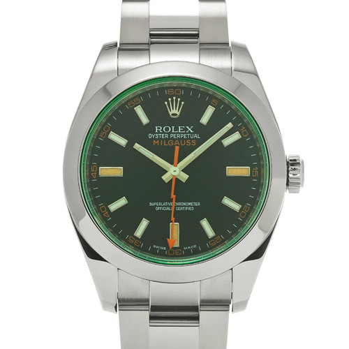 Rolex milgauss 116400gv black - rolex,