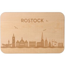 Frühstücksbrett Skyline