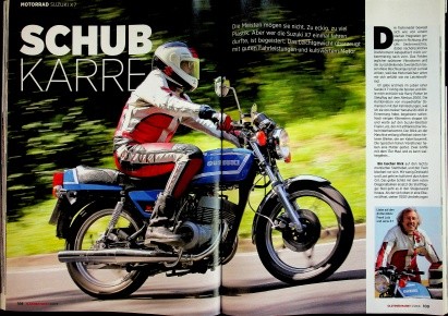 Oldtimer markt 4063 suzuki - suzuki, x7