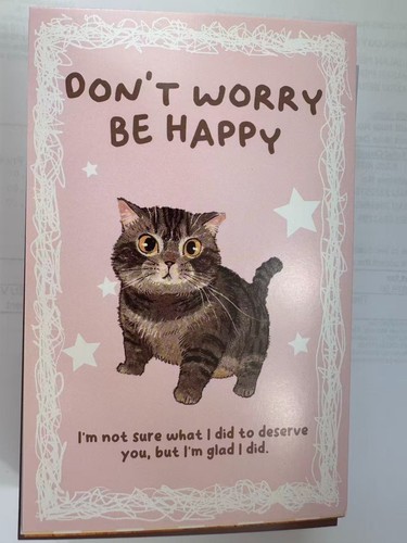 Postkarte-Katze
