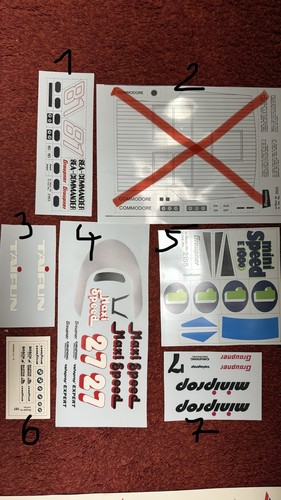 Decals für ältere graupner - decals,