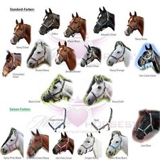 Bucas DUBLIN Luxus Halfter leicht robust  *viele Farben* NEU