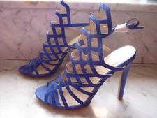 High Heels royalblau königsblau blau Gr 36 Glitzerpumps Glitzer High Heels Gr 36