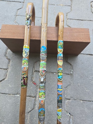 Alte wanderstöcke holz - alte,