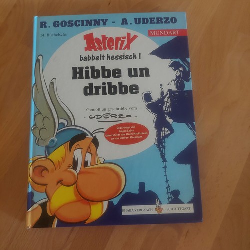 Asterix babbelt hessisch