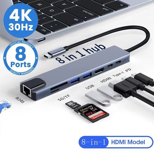 Usb hub 1 - usb-c, adapter