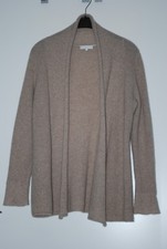 kuschelige Kashmir-Strickjacke in beige, Gr. M von Donna Lane