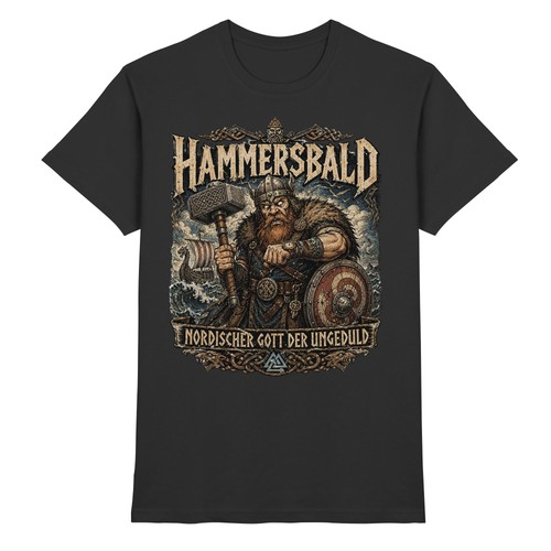 Wikinger shirt hammersbald - wikinger,