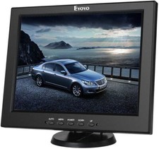 Eyoyo 12In HDMI Monitor W/ BNC VGA AV Eingang Portable 4:3 LCD HD Farbbildschirm