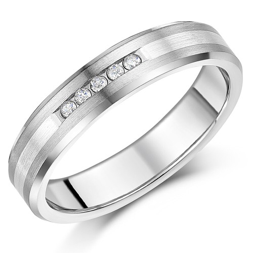 5mm titan silber - 5mm, damen