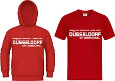 T-Shirt / Kapuzensweat DÜSSELDORF EIN LEBEN LANG Ultra Hoodie, Kapu, Trikot