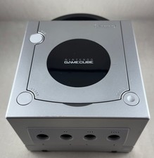 NINTENDO GAMECUBE DOL-001 SILBER GETESTET & GEPRÜFT NUR KONSOLE