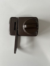 ABUS 7530 Tür-Zusatzschloss mit Sperrbügel | Türsicherung | Braun