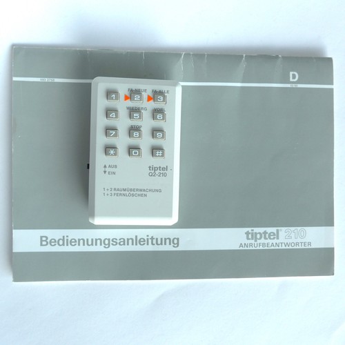 Tiptel 210 fernabfrage - tiptel, q2-210