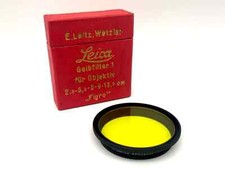 Leica Leitz Farbfilter Gelb