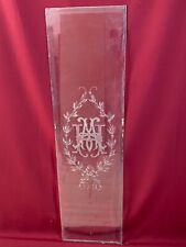 ANTIKE GLASSCHEIBE HISTORISMUS