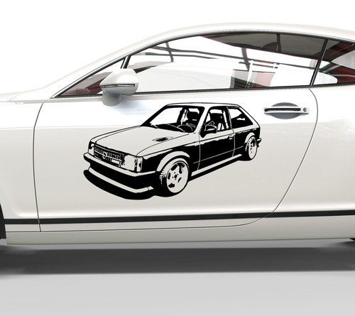 Autoaufkleber opel kadett - autoaufkleber,