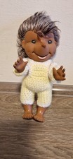 DDR Mecki Igel Puppe Gummifigur 60 er Jahre ca. 21 cm