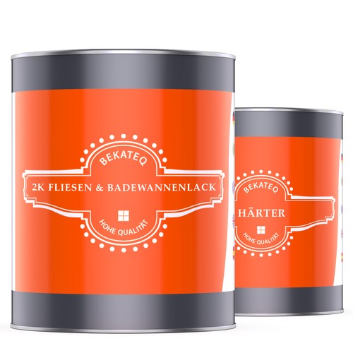 Badewannenlack fliesenlack - 2k,